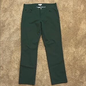 Peter Millar Forest Green Chinos